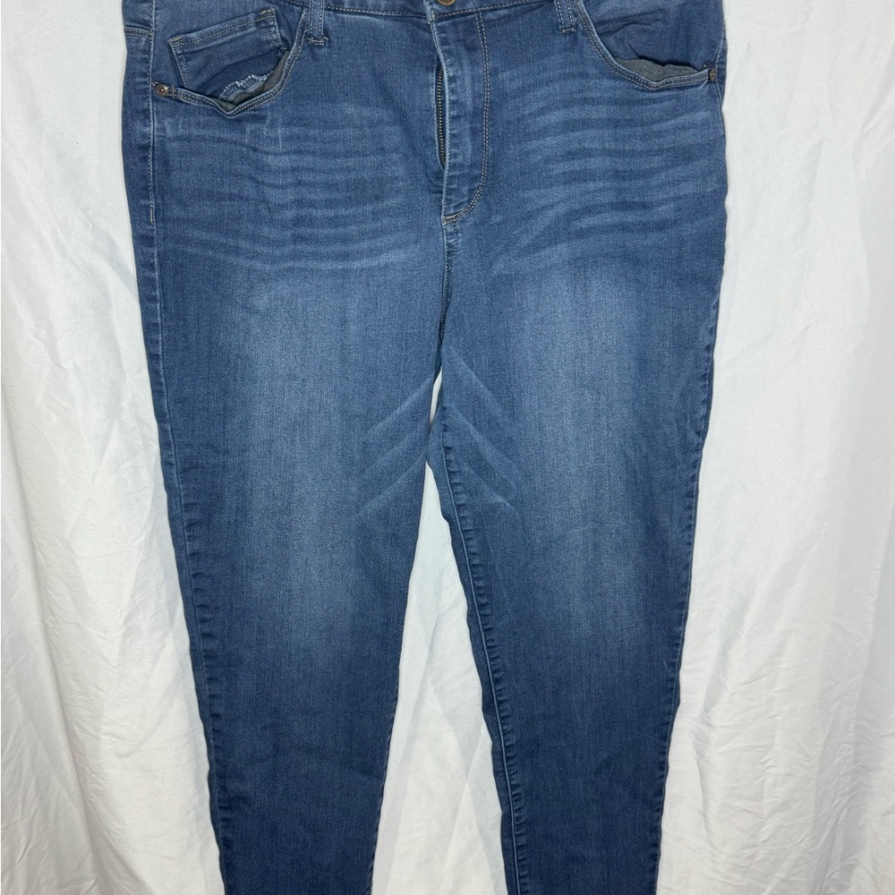 Wit & Wisdom Dark Blue Skinny Jeans | Women’s Size 16